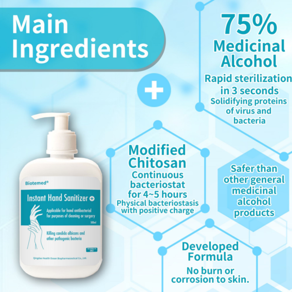 Instant Hand Sanitizer (500mL) - Image 2
